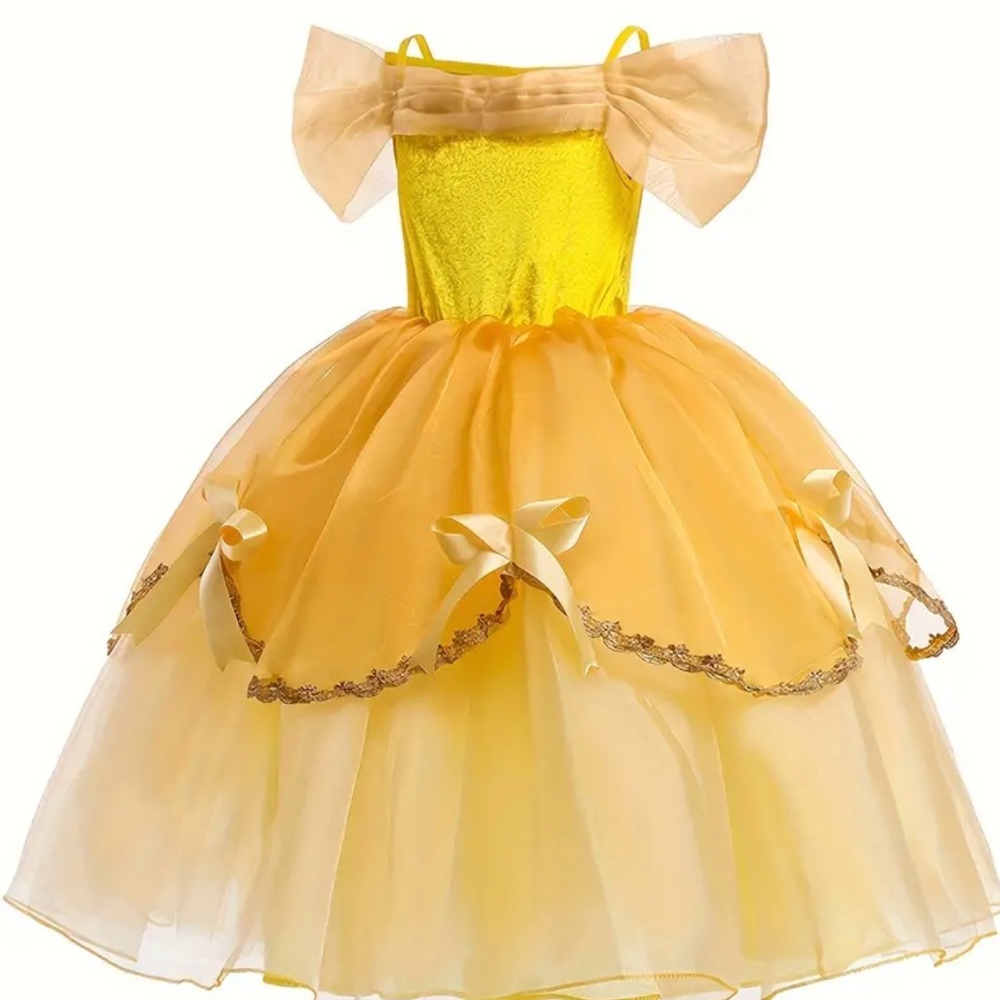UPORPOR Girls Fairy Tale LED Princess Dress Size 7-8